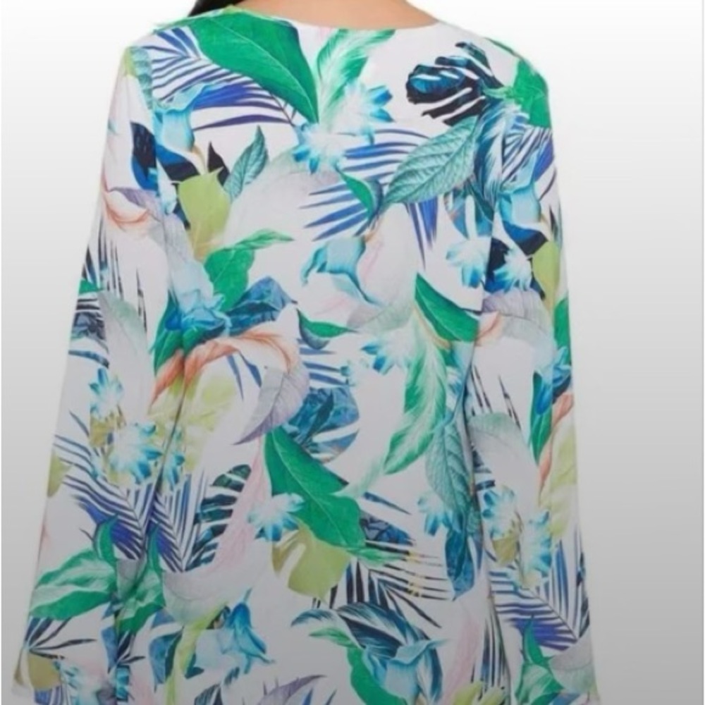 XL La Blanca Tropical Swim Cover up - Picture 4 of 5